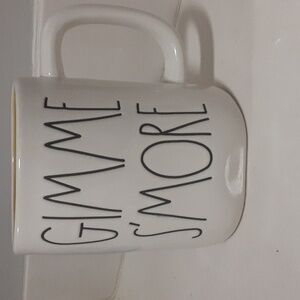Rae Dunn Gimme S'More Double Sided Coffee Mug. Like New.